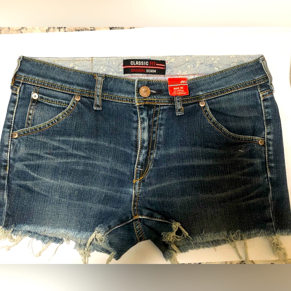 Denim original classic fit jeans shorts